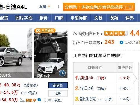 年收入多少才可以买一辆奥迪A4? 真相扎心了!