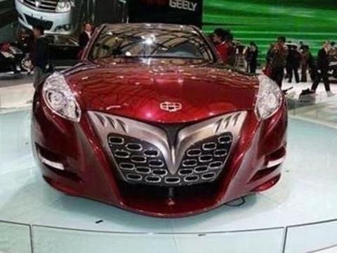 吉利的帝豪GT将成为车展上的一大设计亮点，大嘴样式的前脸