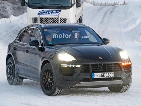 2018款保时捷Macan谍照曝光 外观小改或四月发布