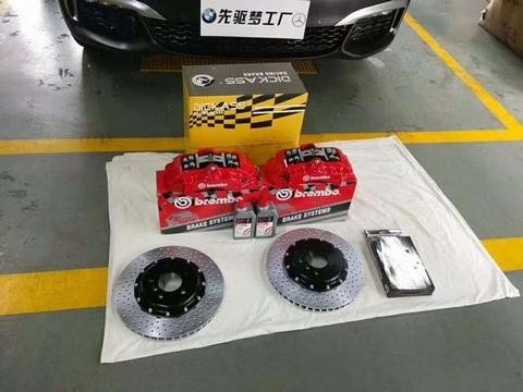 宝马730改装760包围+轮毂+BREMBO卡钳-先驱宝马改装