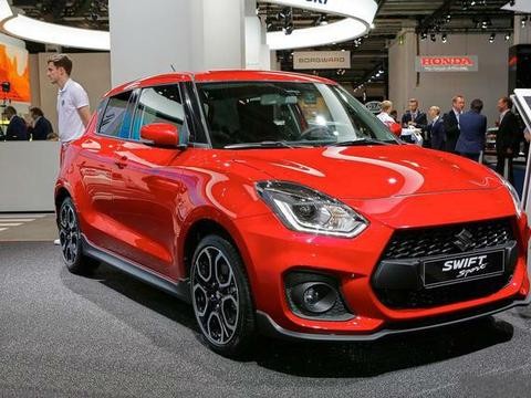 新款铃木雨燕, 颜值不输雷克萨斯, 配1.4T动力, 油耗仅4升