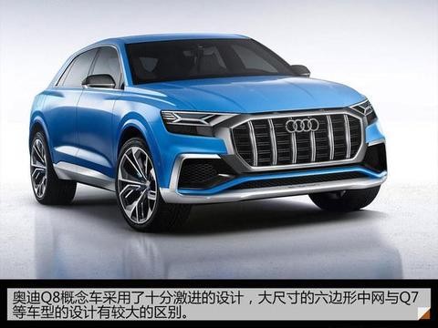 奥迪SUV新旗舰Q8 将于6月中国全球首发！