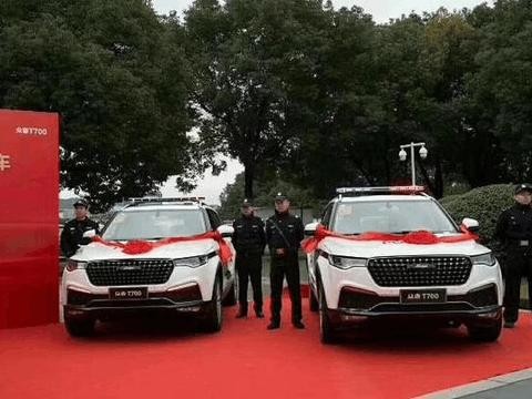 众泰T700已经被大量采购当警车, 网友: 这次众泰终于得到了认可