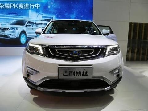 全新吉利博越外观霸气, 竞争对手哈佛H6