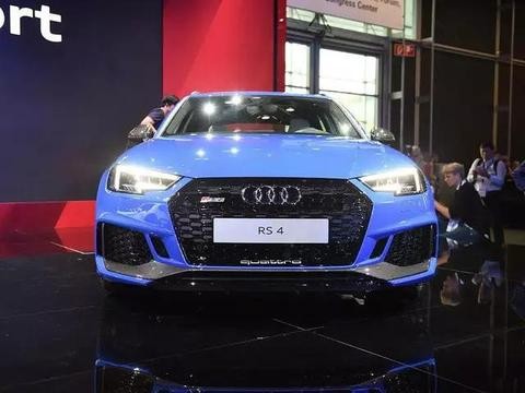 奥迪全新RS4 Avant亮相，搭450匹马力或4.1秒破百