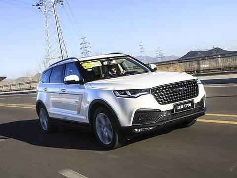 众泰T700政府被大量购置当警车, 网友: 看来抄袭者挺受国家支持