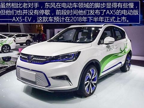 电动SUV新生力量 实拍东风风神AX5-EV