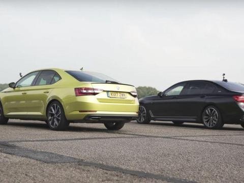 当顶级豪车遇上平民贵公子，M760Li vs Skoda I 4x4对决影片出炉