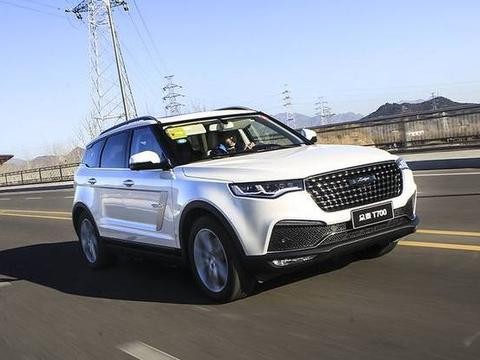 众泰T700政府被大量购置当警车，网友：看来抄袭者挺受国家支