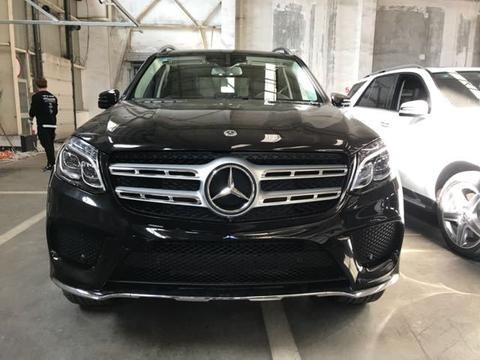 平行进口18款奔驰GLS5004.7T天津港现车目前最低多少钱免消费税