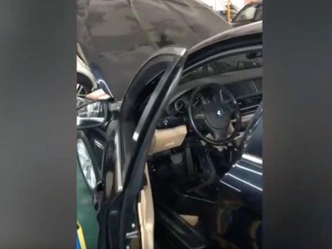 宝马抵押车 拆了8天竟然找出20多个GPS跟踪器