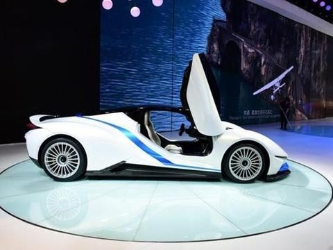 北汽新能源纯电动超跑造型炫酷 网友吐槽: 干点实事不好吗?