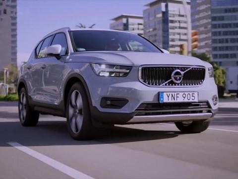 全球首台沃尔沃XC40已挂牌上路