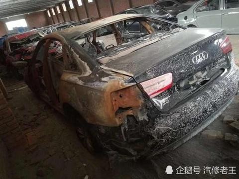 同事花几千元买了一辆“火烧奥迪A6L”, 村里人知道的都说值