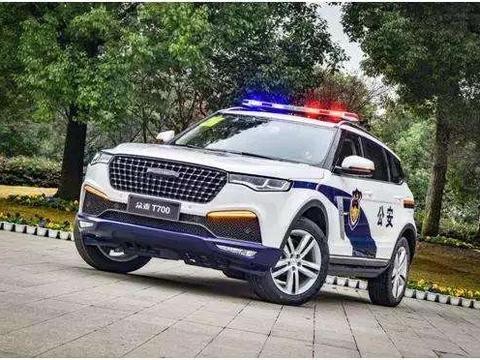 众泰厉害了，警车版T700，网友：毫无违和感