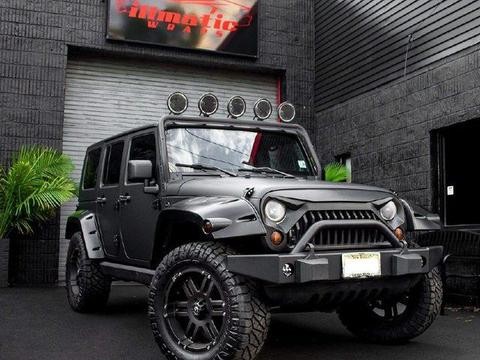 能跟奔驰G级一较高低的越野车, 牧马人改装案例欣赏。！