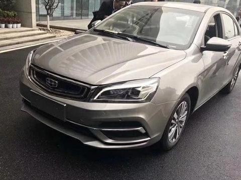 4S看到2018款全新吉利帝豪到店了, 外观内饰大改, 配全液晶仪表盘