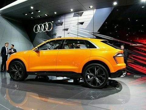 奥迪Q8量产版，极致的豪华外观