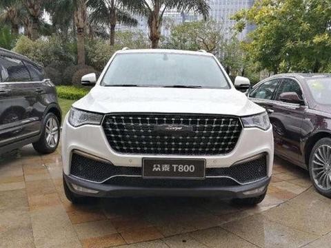 众泰T800终于来了, 7座SUV, 2.0T缸内直喷发动机