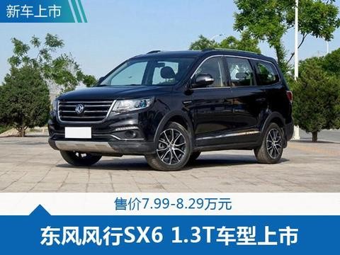 不到10万就能买的七座SUV，东风风行SX6新车型上市！