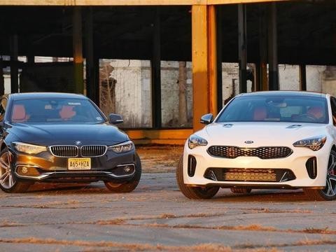 宝马430i Gran Coupe vs 起亚毒刺动态对比