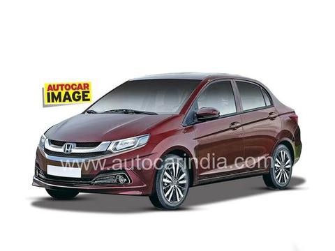 新本田Amaze假想图曝光 仅面对东南亚和南亚消费市场