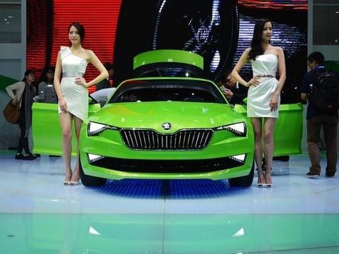 斯柯达崛起，隐藏式门把手是一大亮点比大众CC个性的轿跑问世了