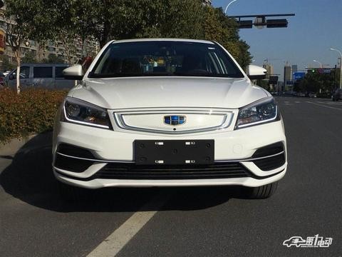 还认得出来吗？帝豪EV450全新外观实车曝光
