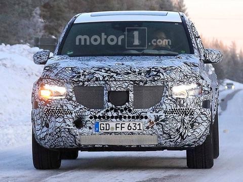 基于MHA平台打造 新一代奔驰GLS路试谍照再度曝光
