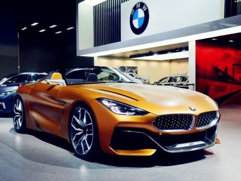 新一代宝马Z4正式亮相，未来感十足，2018年量产上市！