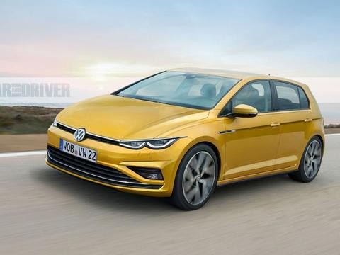 全新大众高尔夫8实车曝光, 与大众最美轿车Arteon风格一致！