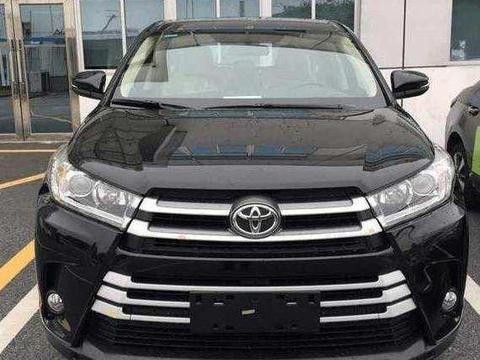 18款丰田汉兰达售价提前曝光, 6座6年免检