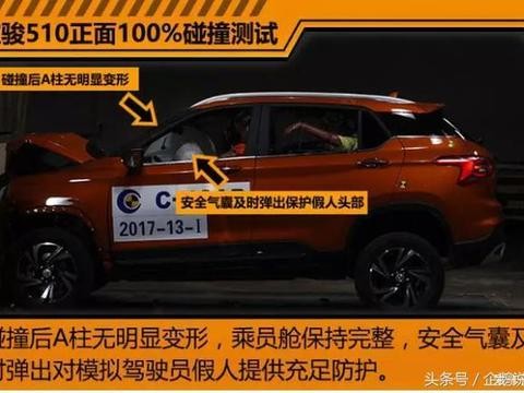 安全性极差吗? 下面宝骏510的碰撞测试会给你一个全新认识!