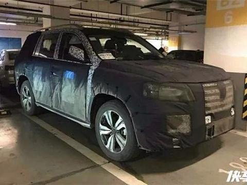 荣威全新SUV RX8的全套谍照在这里！