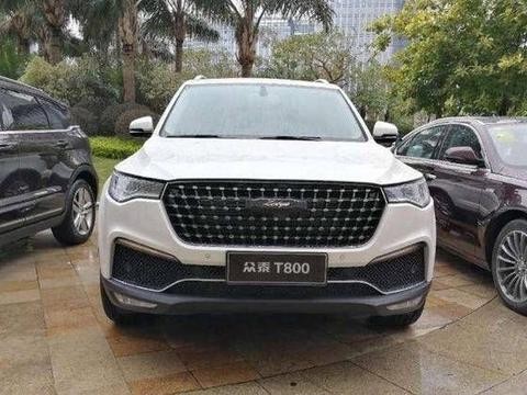 众泰T800终于来了, 7座SUV, 2.0T缸内直喷发动机！