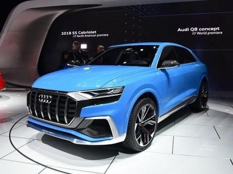 奥迪 Q8概念车采用Coupe风格车身设计, 新车有望在华全球率先上市