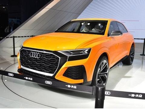 奥迪Q8来袭，国内全球首发，叫板X7，网友：可惜太像冠道了！
