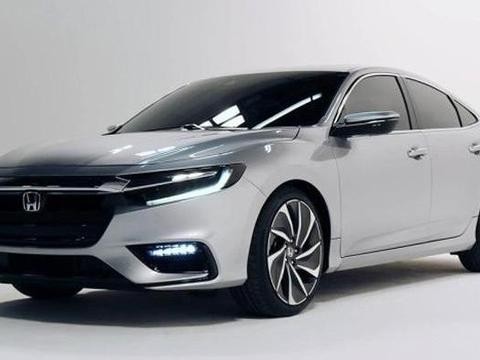 看前脸像新雅阁, 看侧面像新思域, 本田混合动力新车叫板丰田