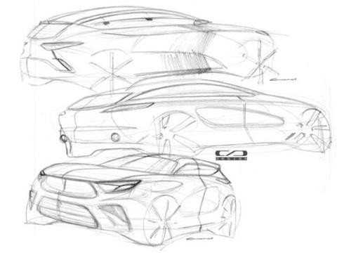 采用7座设计 长安欧尚全新SUV设计草图