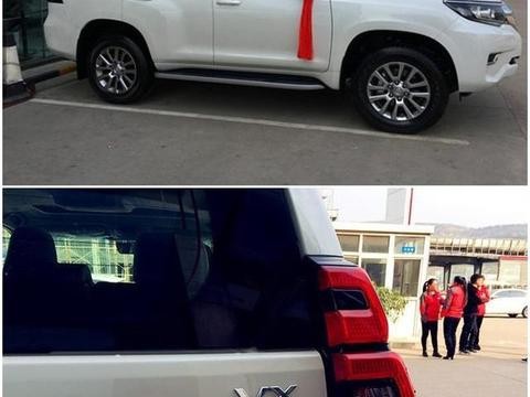 全国首提18新款普拉多顶配，威武霸气上档次，没有全时四驱是遗憾