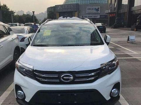 传祺GS3到店实拍，1.3T三缸或7万起，颜值比哈弗H2更犀