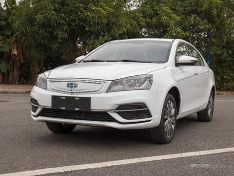 吉利帝豪EV450实拍图露出 除了续航还有啥变化？！