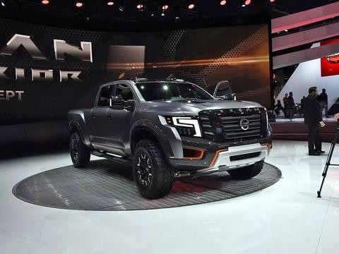 日产推出款外观比猛禽还帅的大皮卡，动力性能堪比悍马H2！
