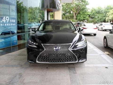 实拍全新雷克萨斯LS500h 东莞土豪已入手！