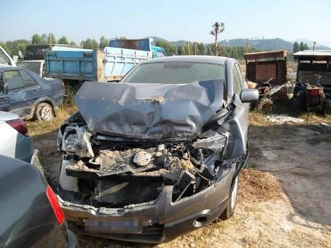 日产逍客再遇质量危机, 车辆严重变形, 气囊却“稳如狗”!！