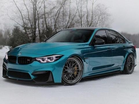 这辆BMW M3车色超吸睛绝对让你惊艳