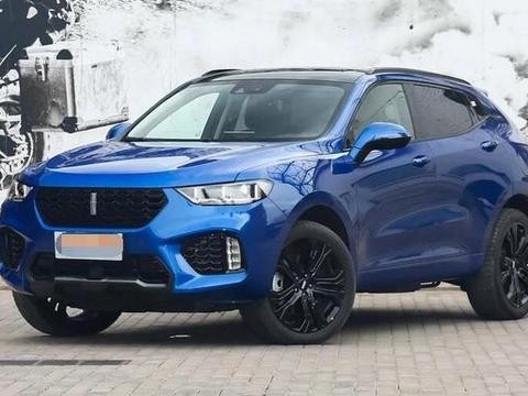 15万的国产SUV, 轿跑车身四根排气管，全景透明车顶