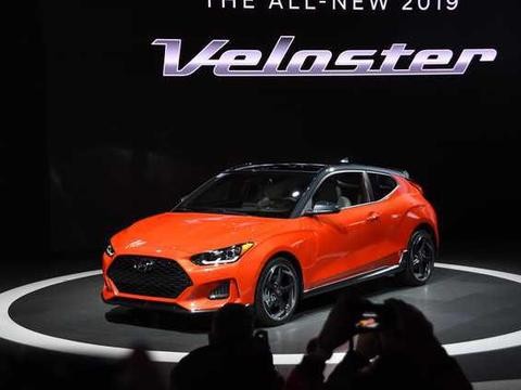 2018北美车展：现代全新Veloster飞思正式亮相
