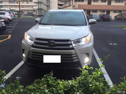 街头实拍2018款丰田汉兰达, 比大众途昂还霸气, 本田冠道难卖了