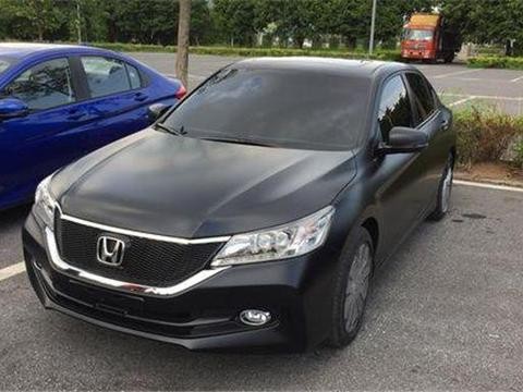 特别版雅阁，采用哑光黑涂装，售价50万已落入国内土豪手中！